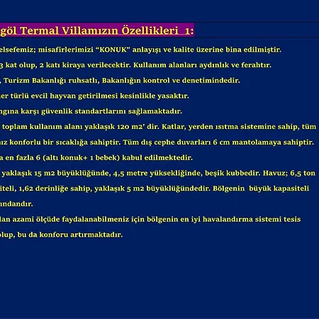 Yildizhan Termal 29 Ihsaniye (Afyonkarahisar)